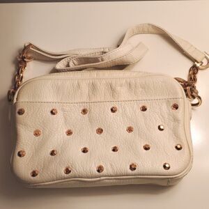 Deux Lux White Studded Bag  